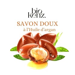 Savon doux à l'huile d'argan